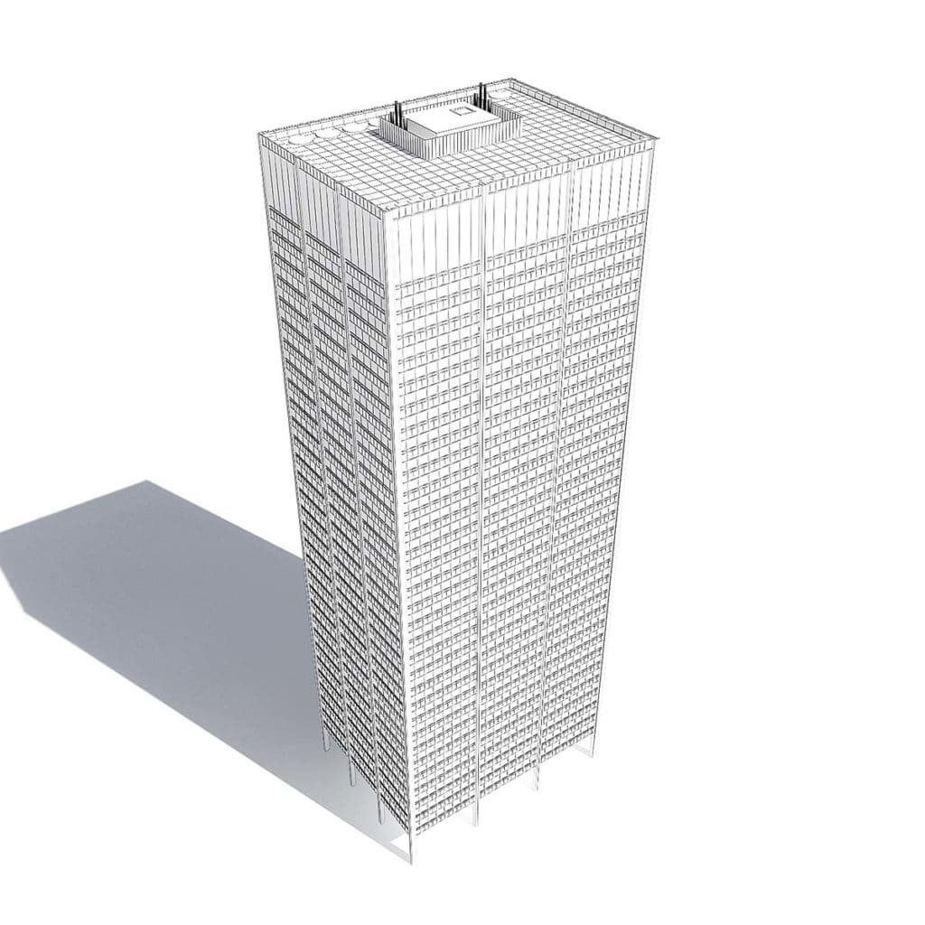 Skyscraper 3D Model