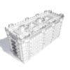White Apartment Building 3D Model - Image 6