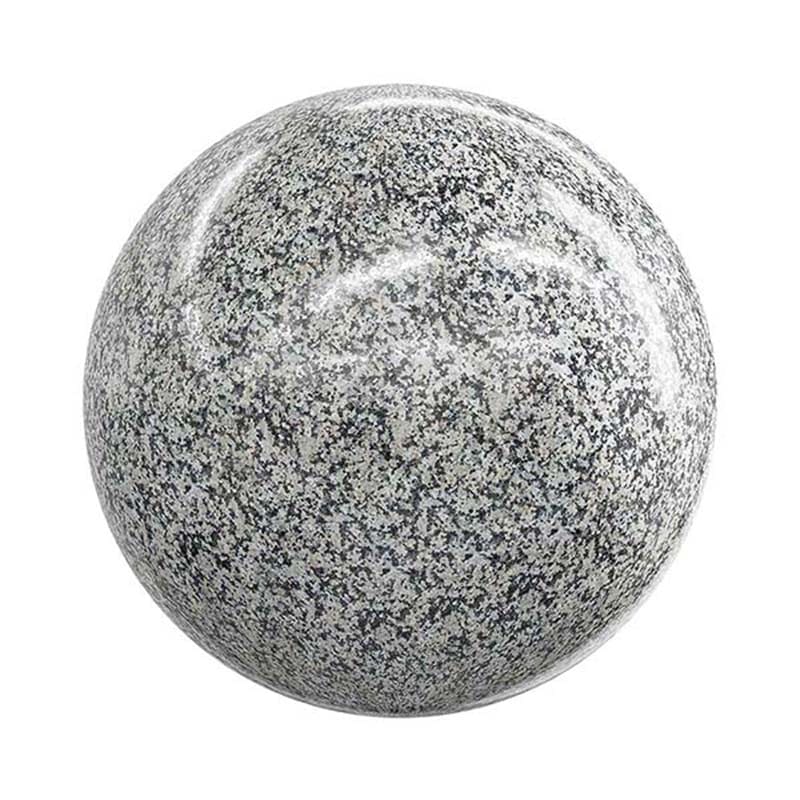 Black and White Marble PBR Texture