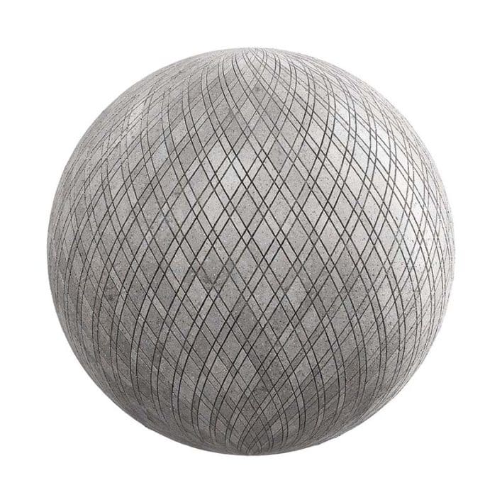 Concrete Pavement PBR Texture
