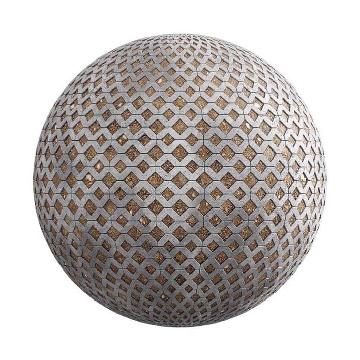 Concrete Pavement PBR Texture