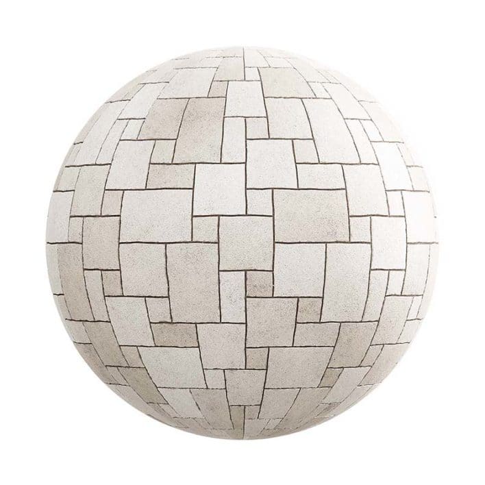 Concrete Pavement PBR Texture