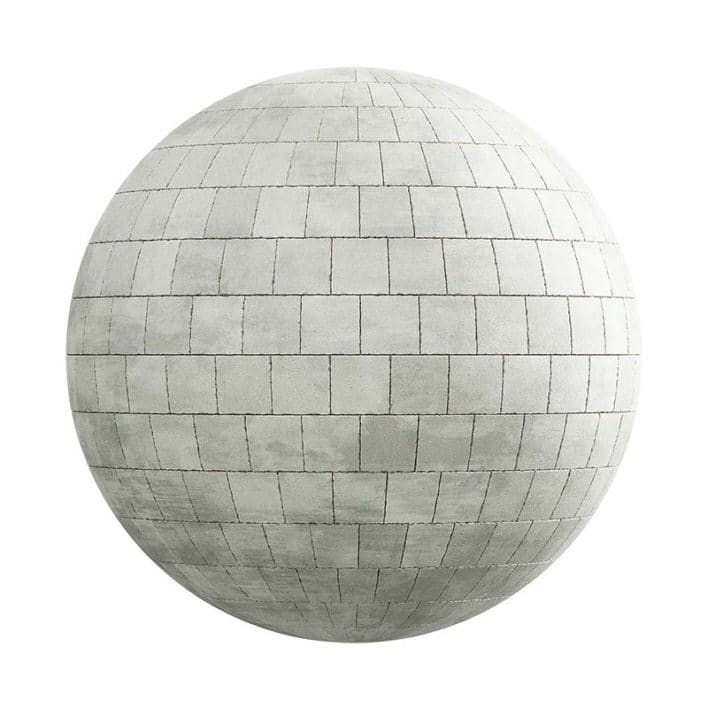 Concrete Pavement PBR Texture
