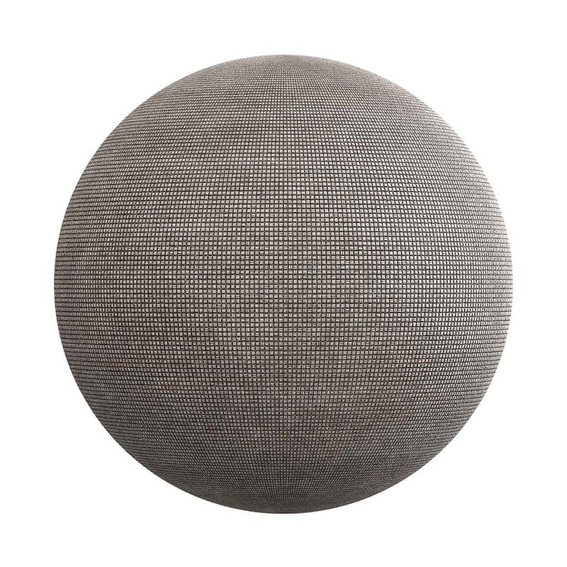 Grey Mat Fabric PBR Texture