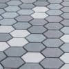 Hexagonal Grey Pavement PBR Texture - Image 2