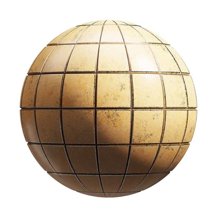 Painted Metal Panels PBR Texture