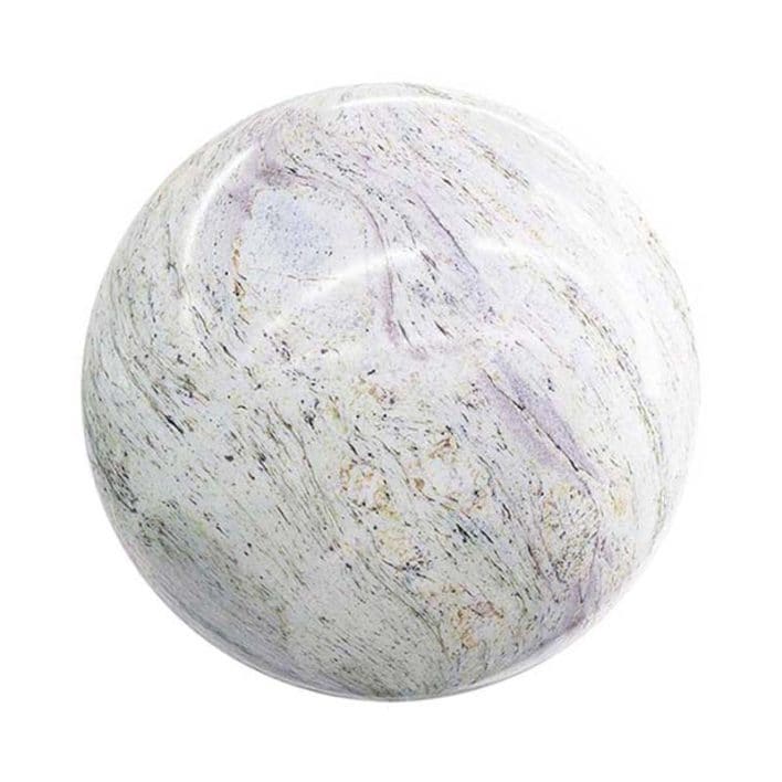 Pink and White Marble PBR Texture
