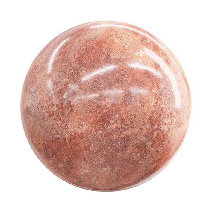 Red Marble PBR Texture