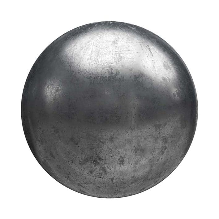 Scratched Metal PBR Texture