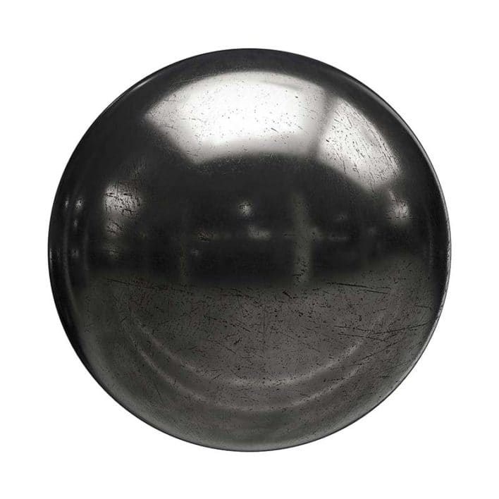 Scratched Metal PBR Texture