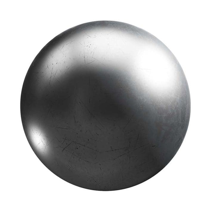 Scratched Metal PBR Texture