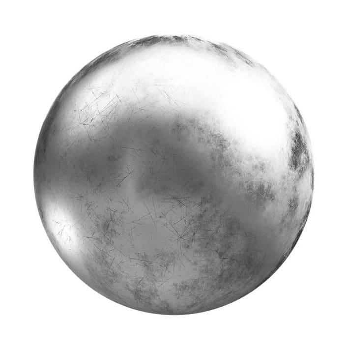 Scratched Metal PBR Texture