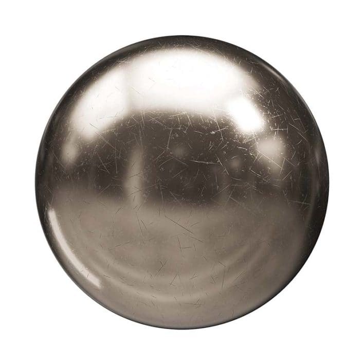 Scratched Metal PBR Texture