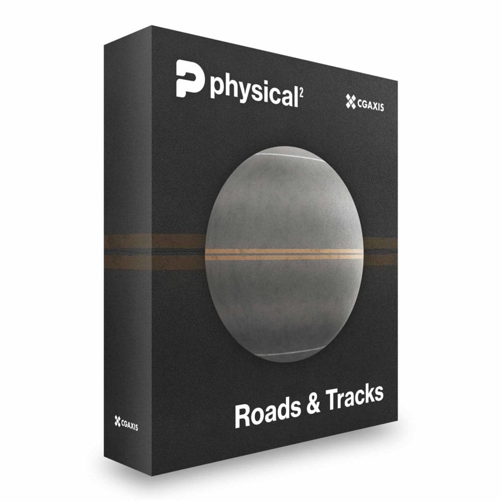 Physical 2 Roads PBR Textures