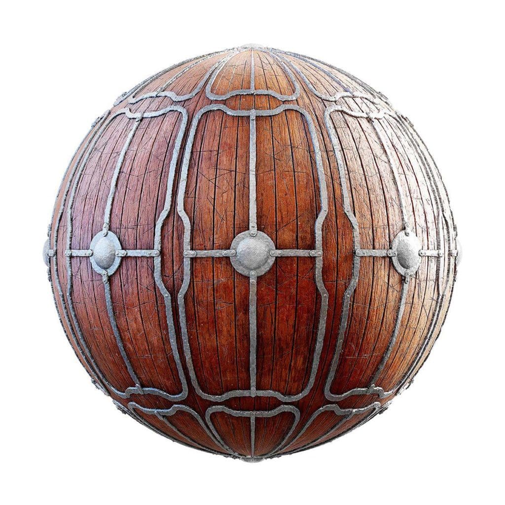 Large Shield PBR Texture