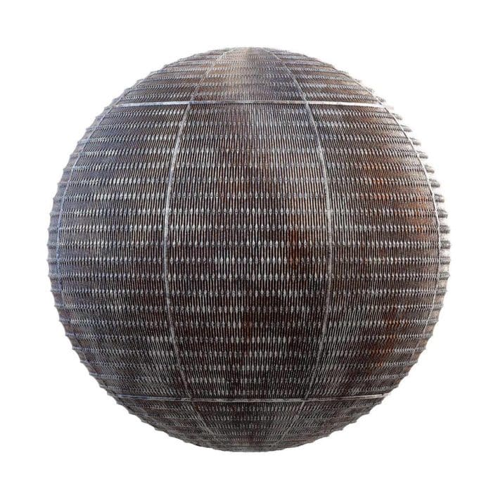 Metal Gate PBR Texture