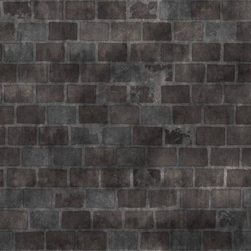 Old Castle Brick Wall PBR Texture