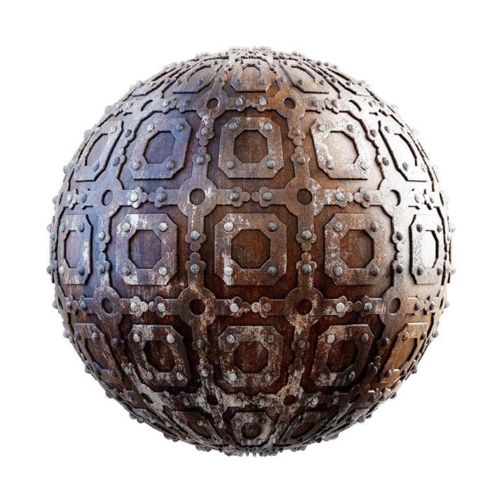 Rusty Metal Gate PBR Texture