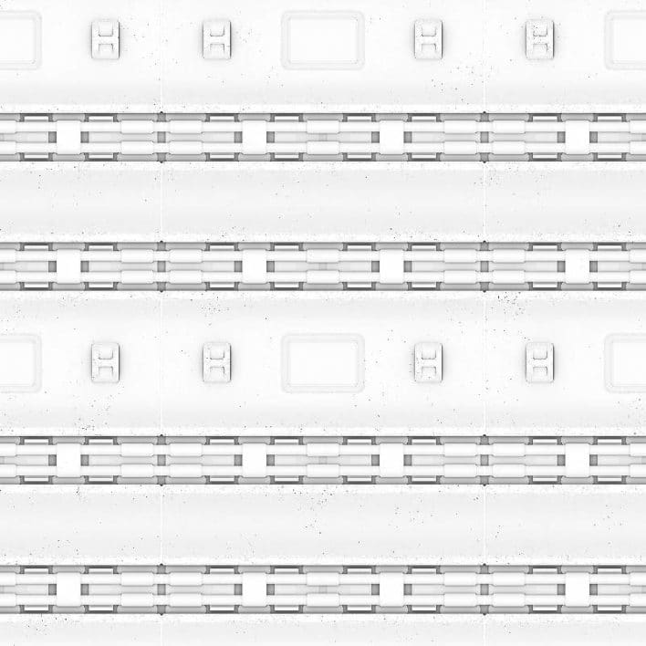 White Space Ship Wall PBR Texture