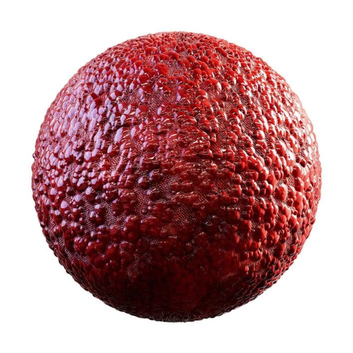 Bloody Creature Skin PBR Texture