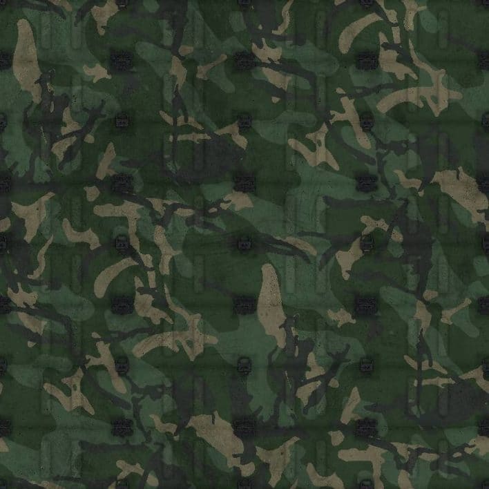 Camo Military Container PBR Texture