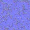 Damaged Blue Painted Concrete PBR Texture - Image 7