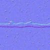 Damaged Yellow Painted Wall PBR Texture - Image 7