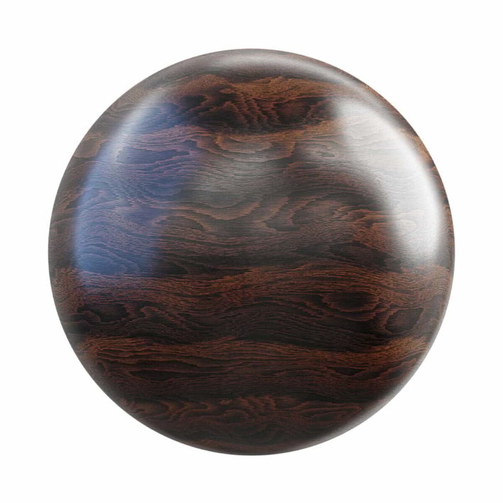 Dark Pecan Wood PBR Texture