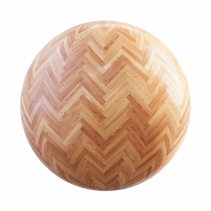 Elm Herringbone Floor PBR Texture