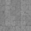 Cracked Grey Square Concrete Pavement PBR Texture - Image 5