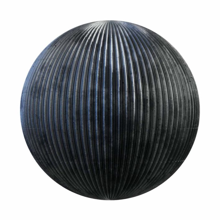Dirty Metal Roof PBR Texture