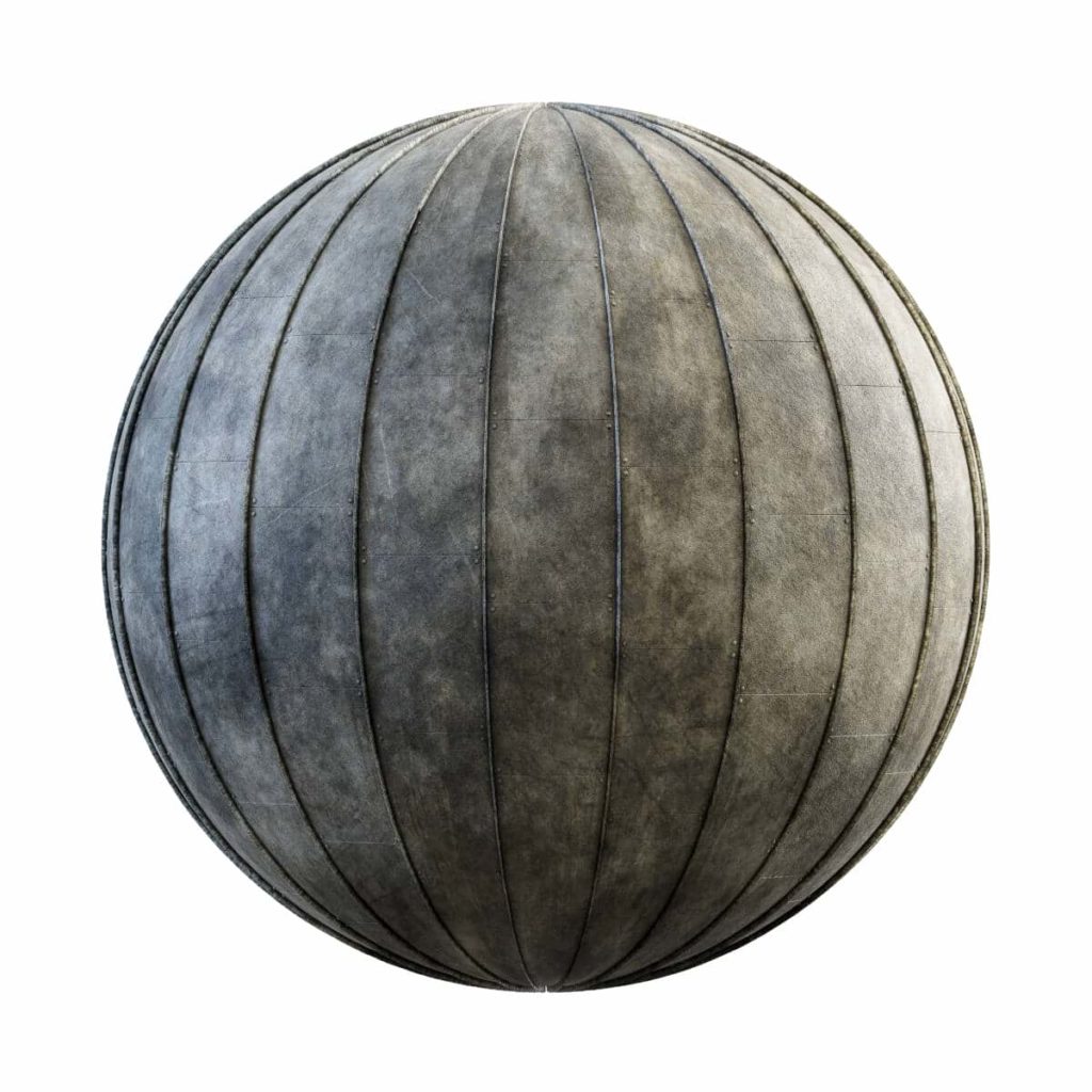 Dirty White Metal Roof PBR Texture