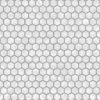 Painted Hexagon Concrete Pavement PBR Texture - Image 3