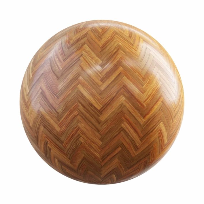 Poplar Herringbone Floor PBR Texture