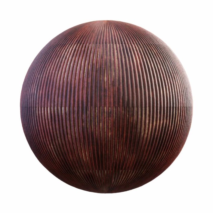 Rusty Metal Roof PBR Texture