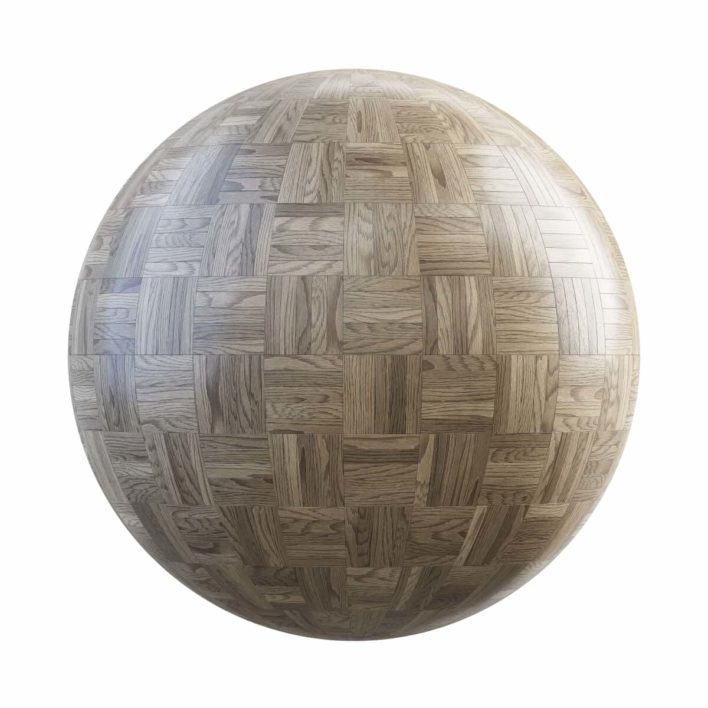 Sonoma Oak Basket Floor PBR Texture