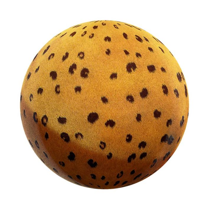 Cheetah Fur PBR Texture
