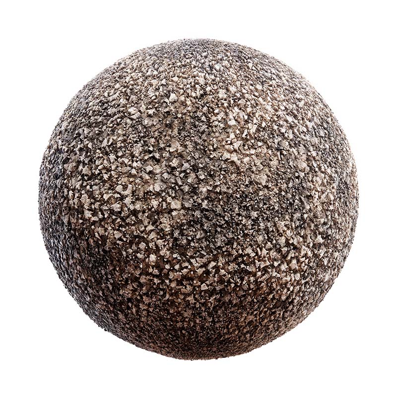 Beige Gravel PBR Texture