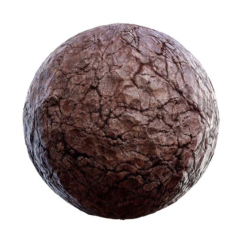 Brown Rock PBR Texture