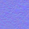 Brown Rough Rock with Water PBR Texture - Image 7