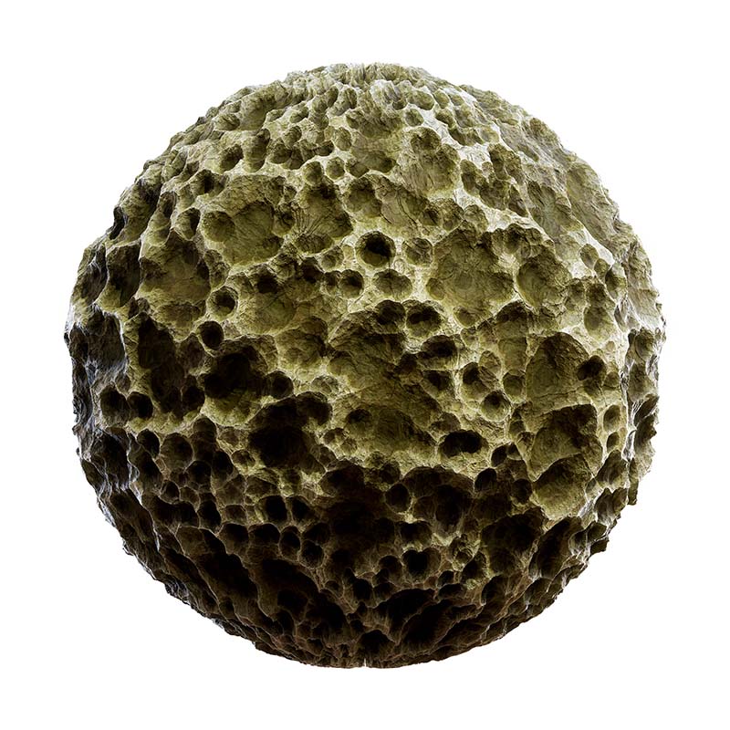 Green Porous Rock 40 76