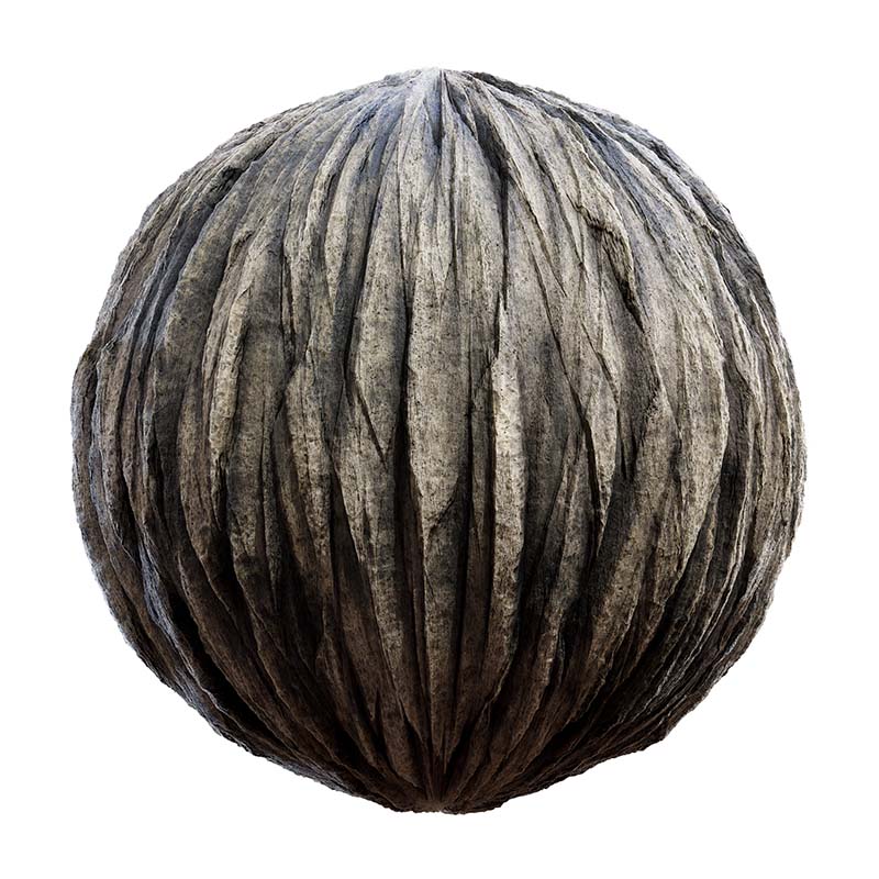 Grey Rock Wall PBR Texture