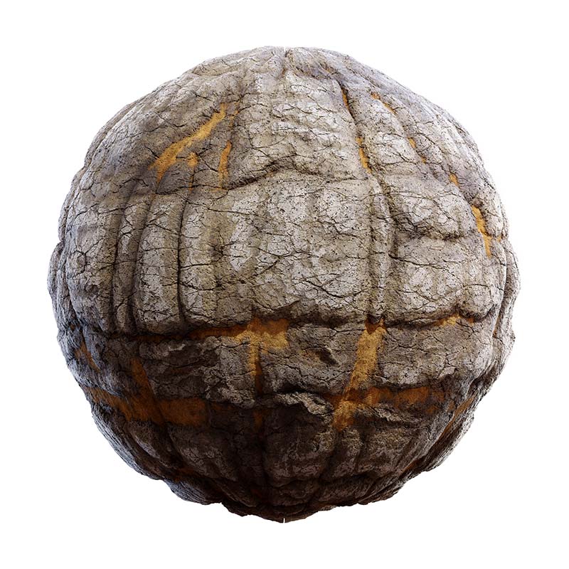 Grey Rock with Sand PBR Texture
