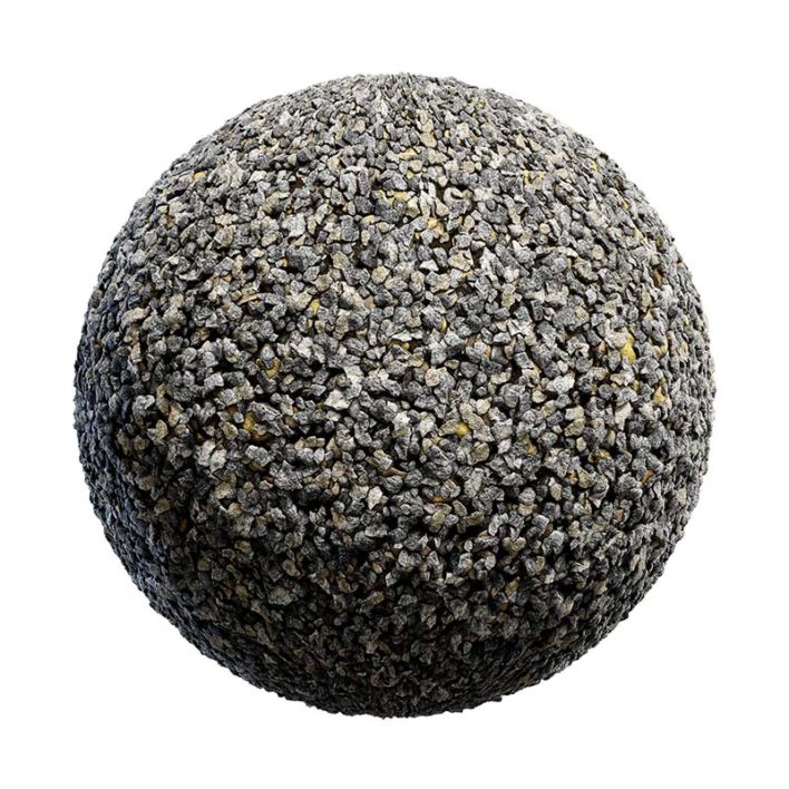 Small Grey Rocks PBR Texture