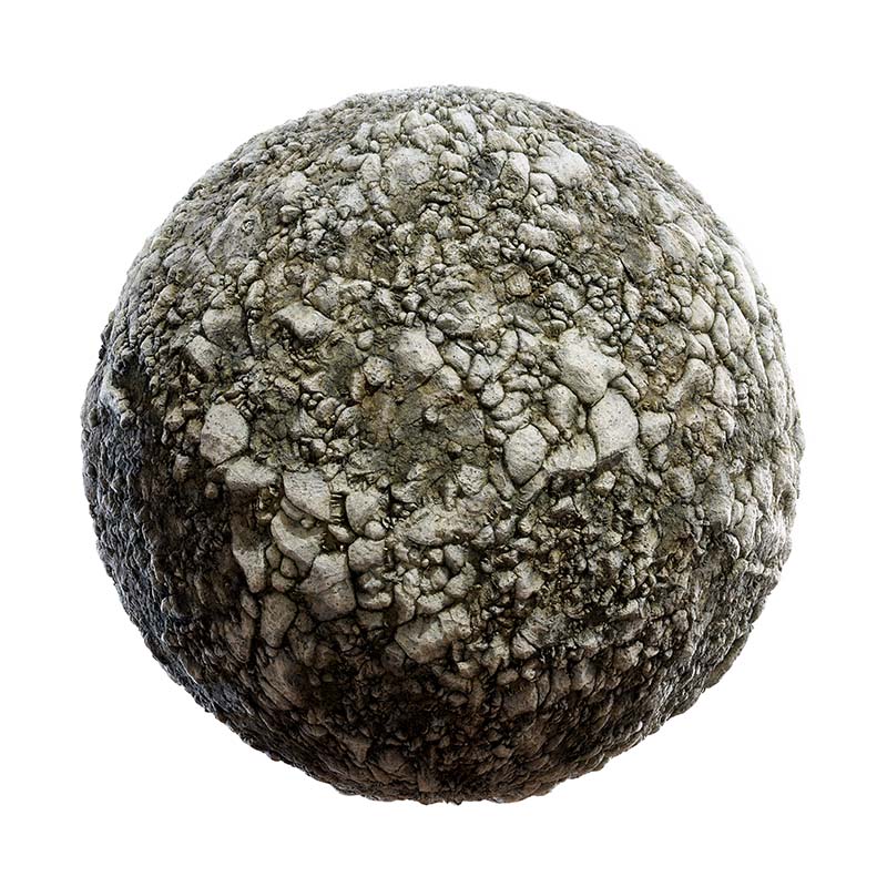 Small Grey Rocks PBR Texture