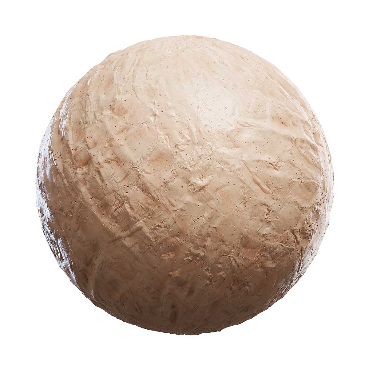 Beige Sculpting Clay PBR Texture