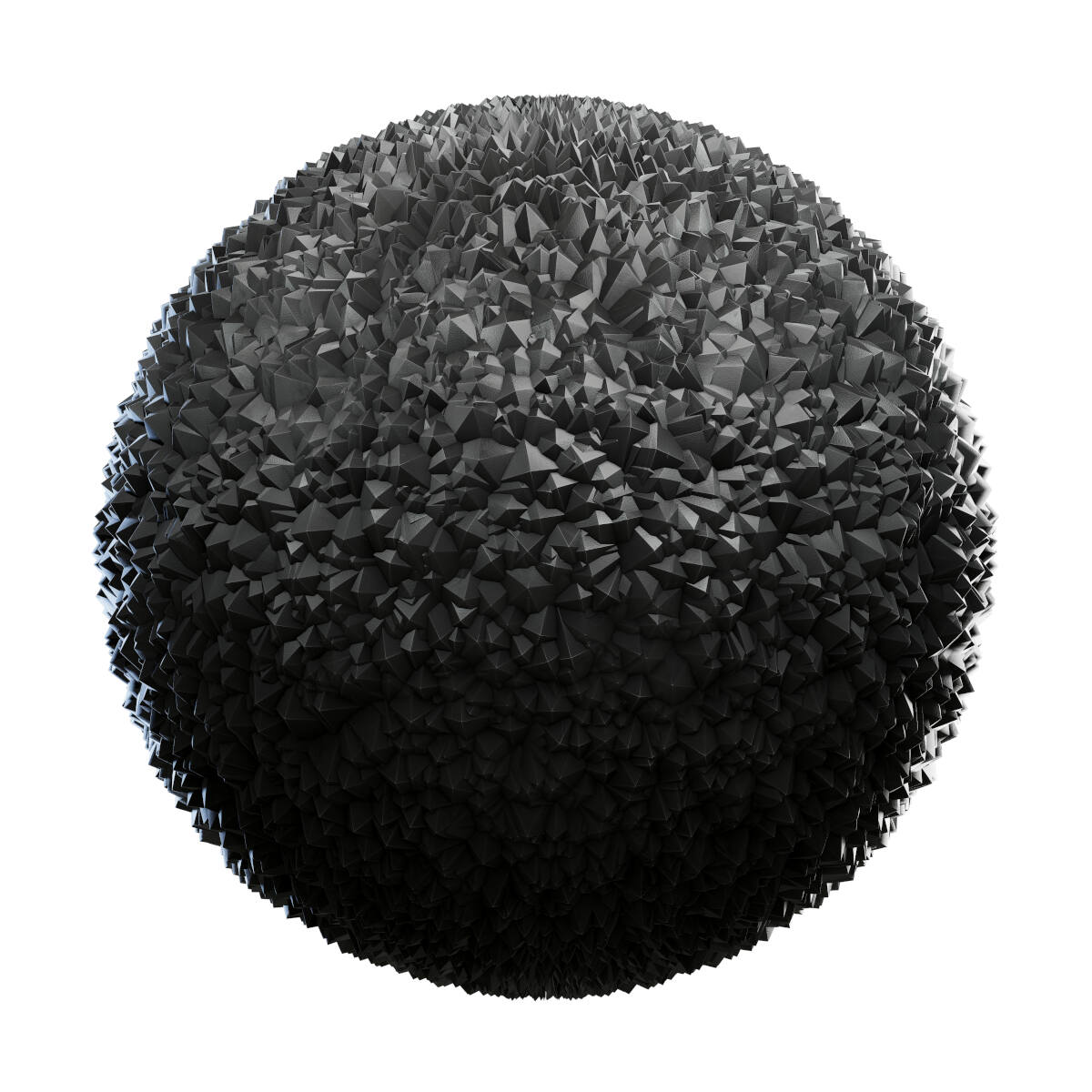 Black Abstract Plastic PBR Texture