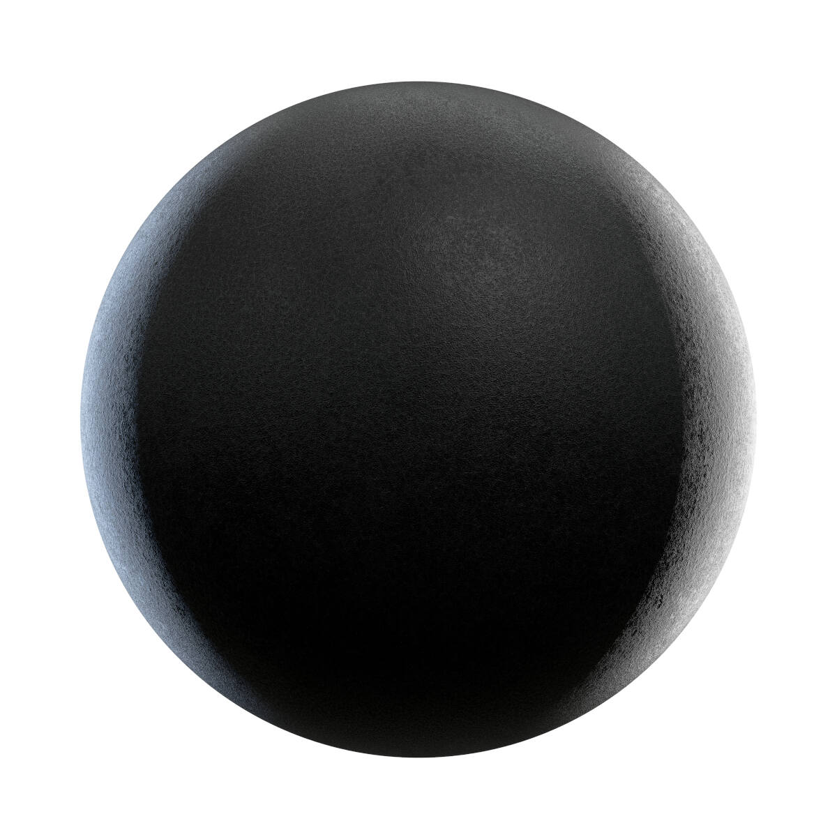 Black Rough Plastic PBR Texture