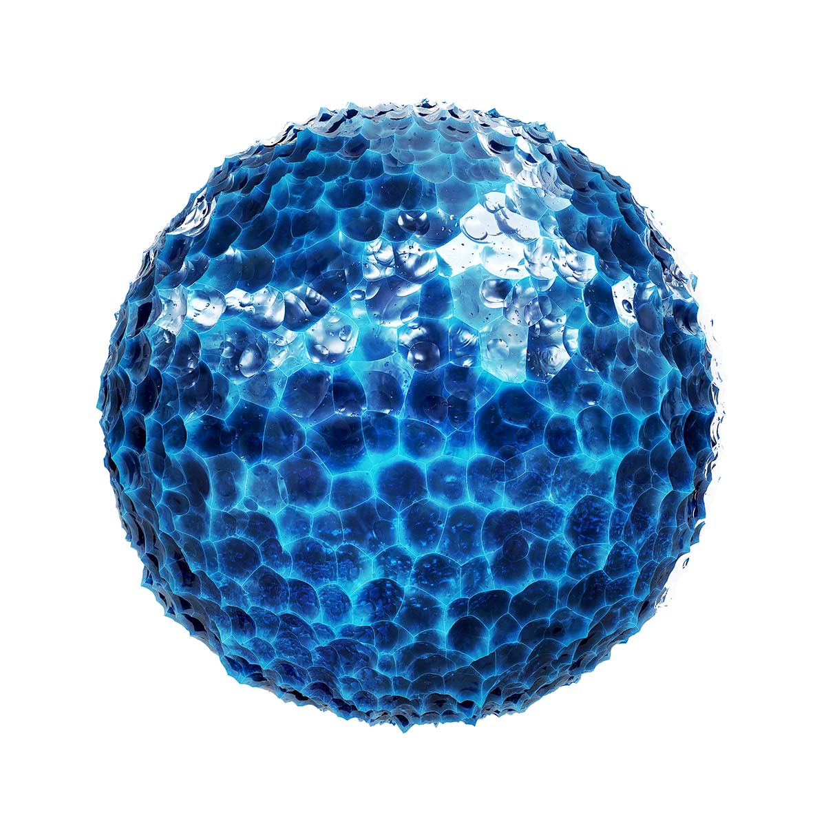 Blue Crystal PBR Texture