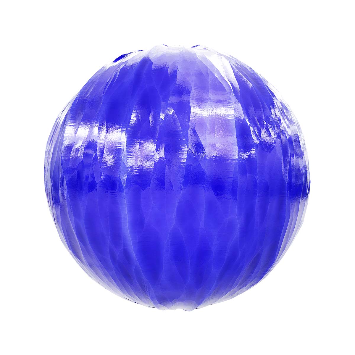 Blue Crystal PBR Texture